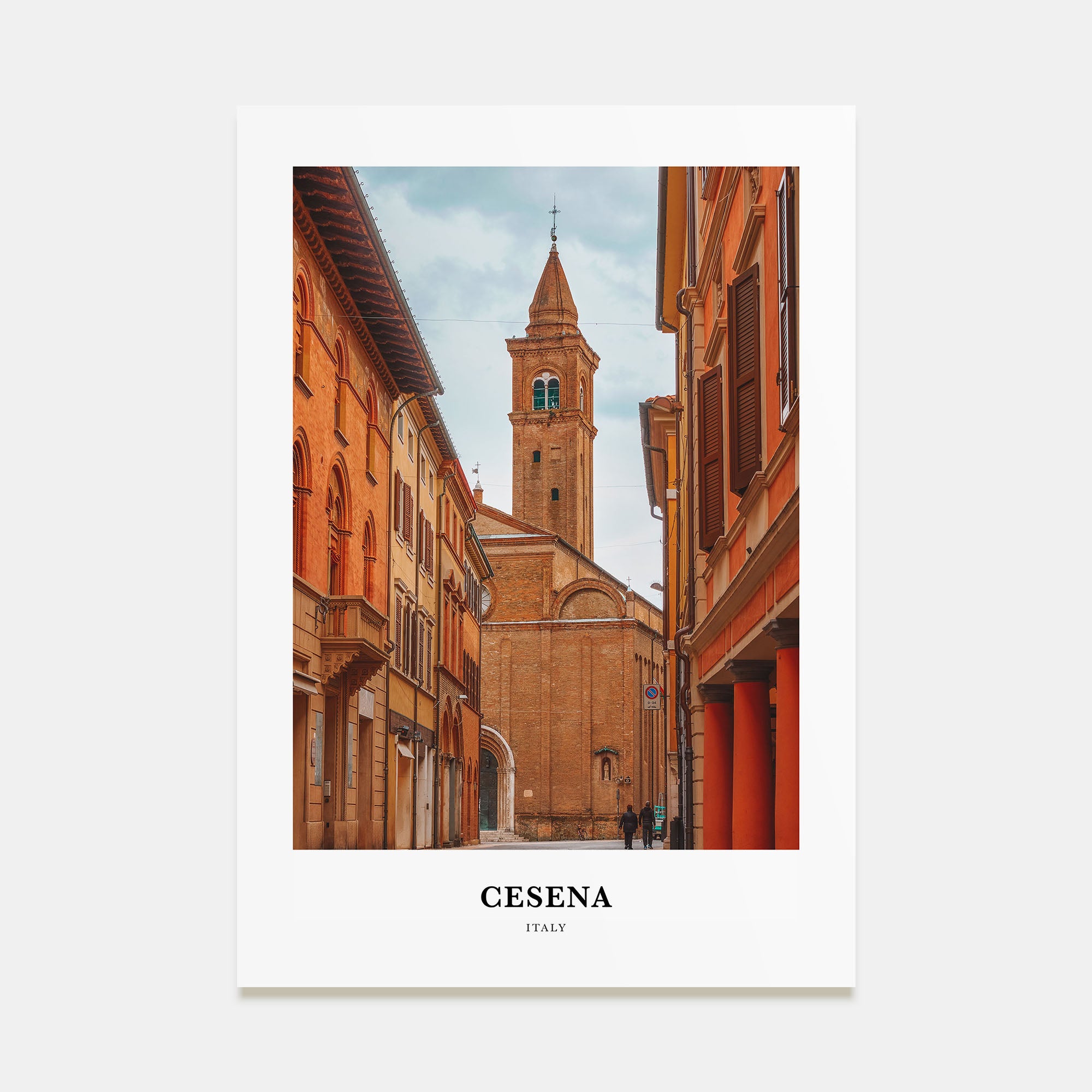 Cesena Portrait Color Poster
