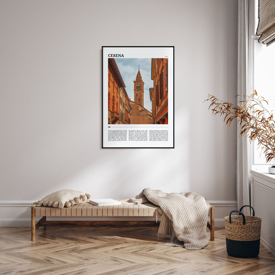 Cesena Travel Color Poster