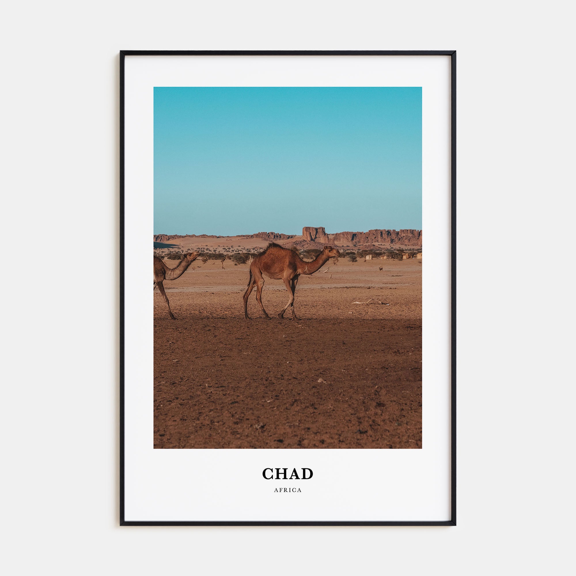 Chad Portrait Color Poster
