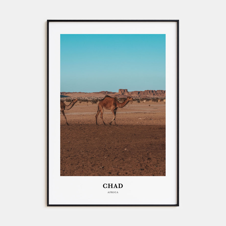Chad Portrait Color Poster