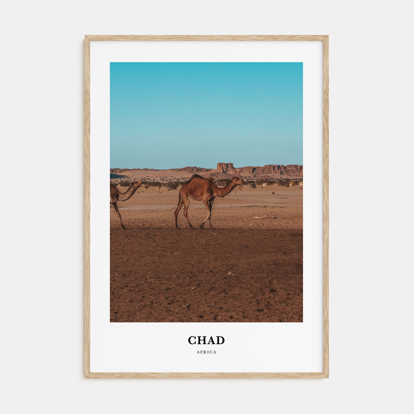 Chad Portrait Color Poster