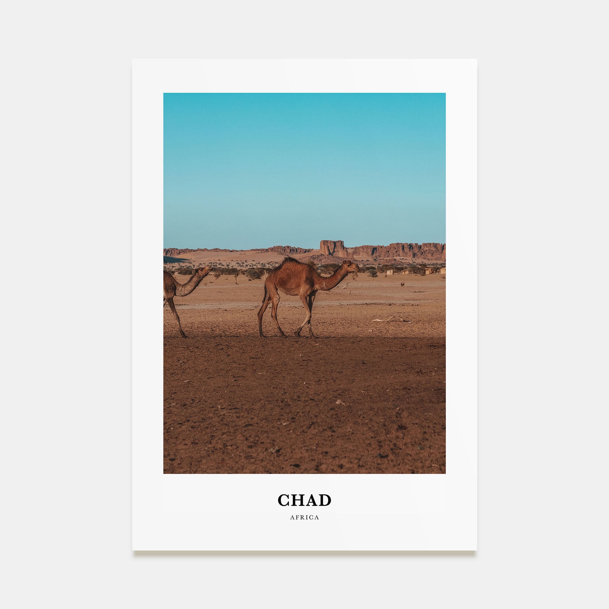Chad Portrait Color Poster