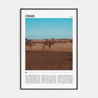 Chad Travel Color Poster