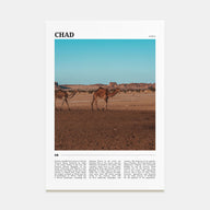 Chad Travel Color Poster