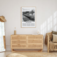 Chalatenango Travel B&W Poster