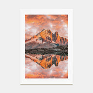 Chamonix Photo Color Poster