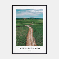 Champagne-Ardenne Portrait Color Poster