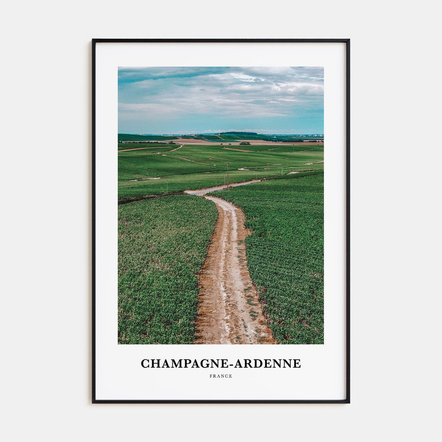 Champagne-Ardenne Portrait Color Poster