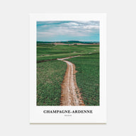 Champagne-Ardenne Portrait Color Poster