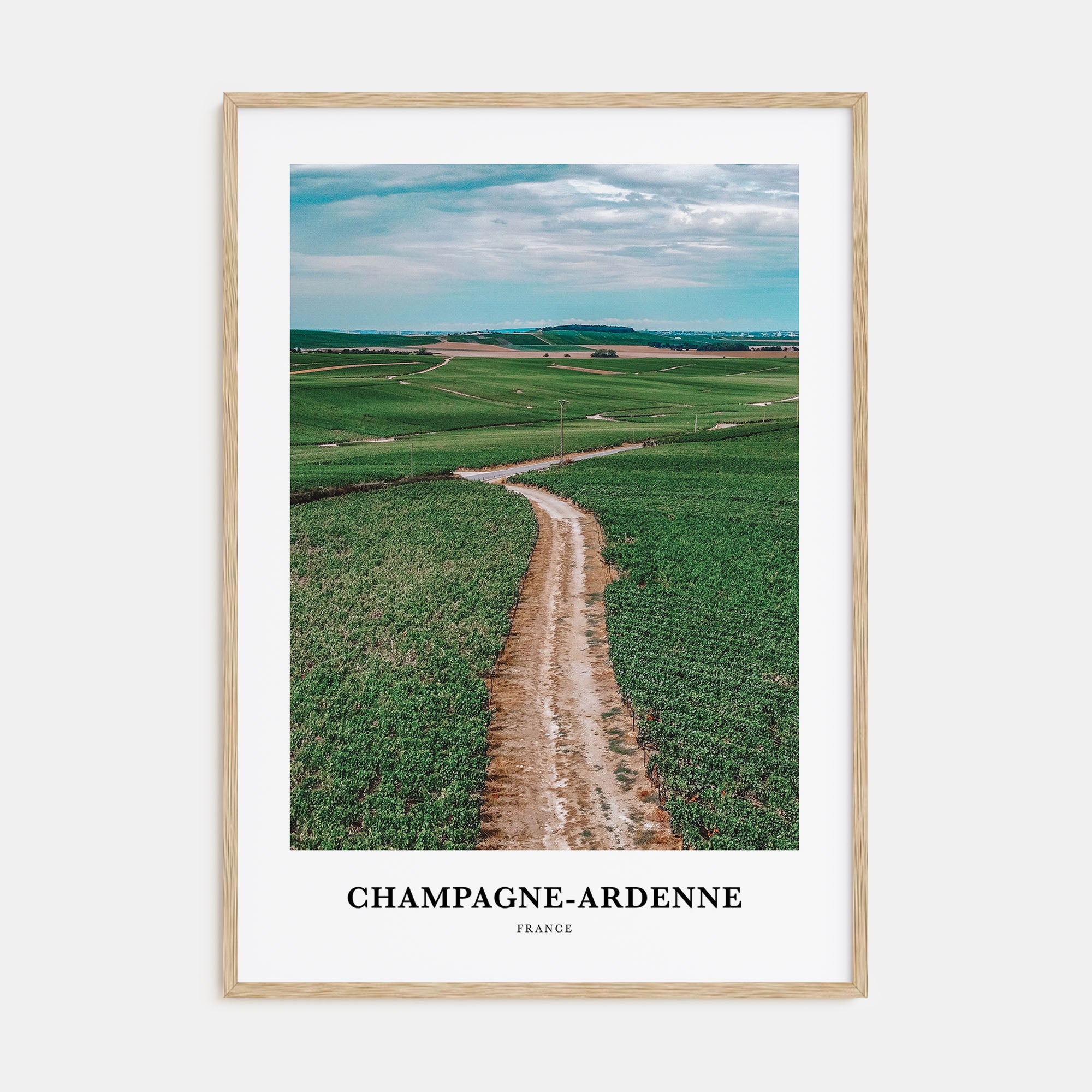 Champagne-Ardenne Portrait Color Poster