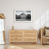 Champaign-Urbana Landscape B&W Poster