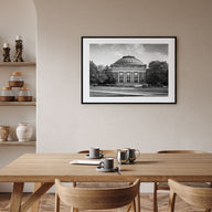 Champaign-Urbana Landscape B&W Poster