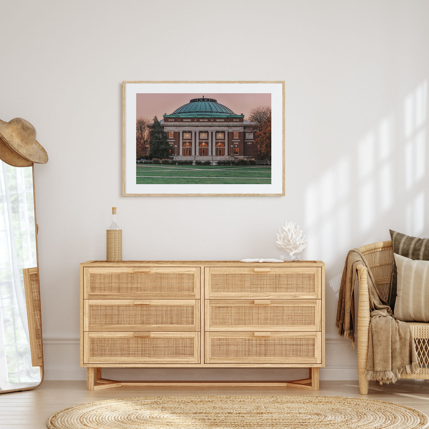 Champaign-Urbana Landscape Color Poster