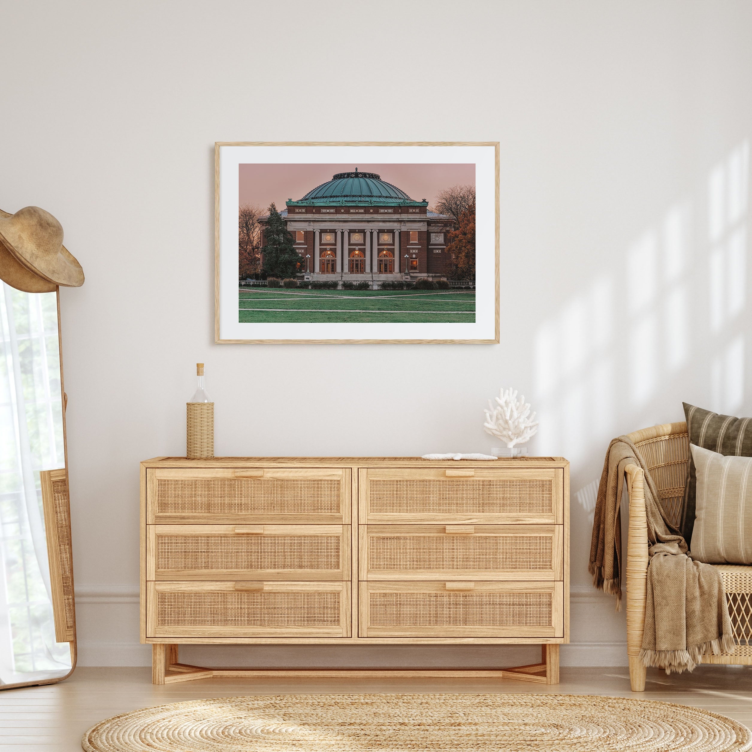 Champaign-Urbana Landscape Color Poster
