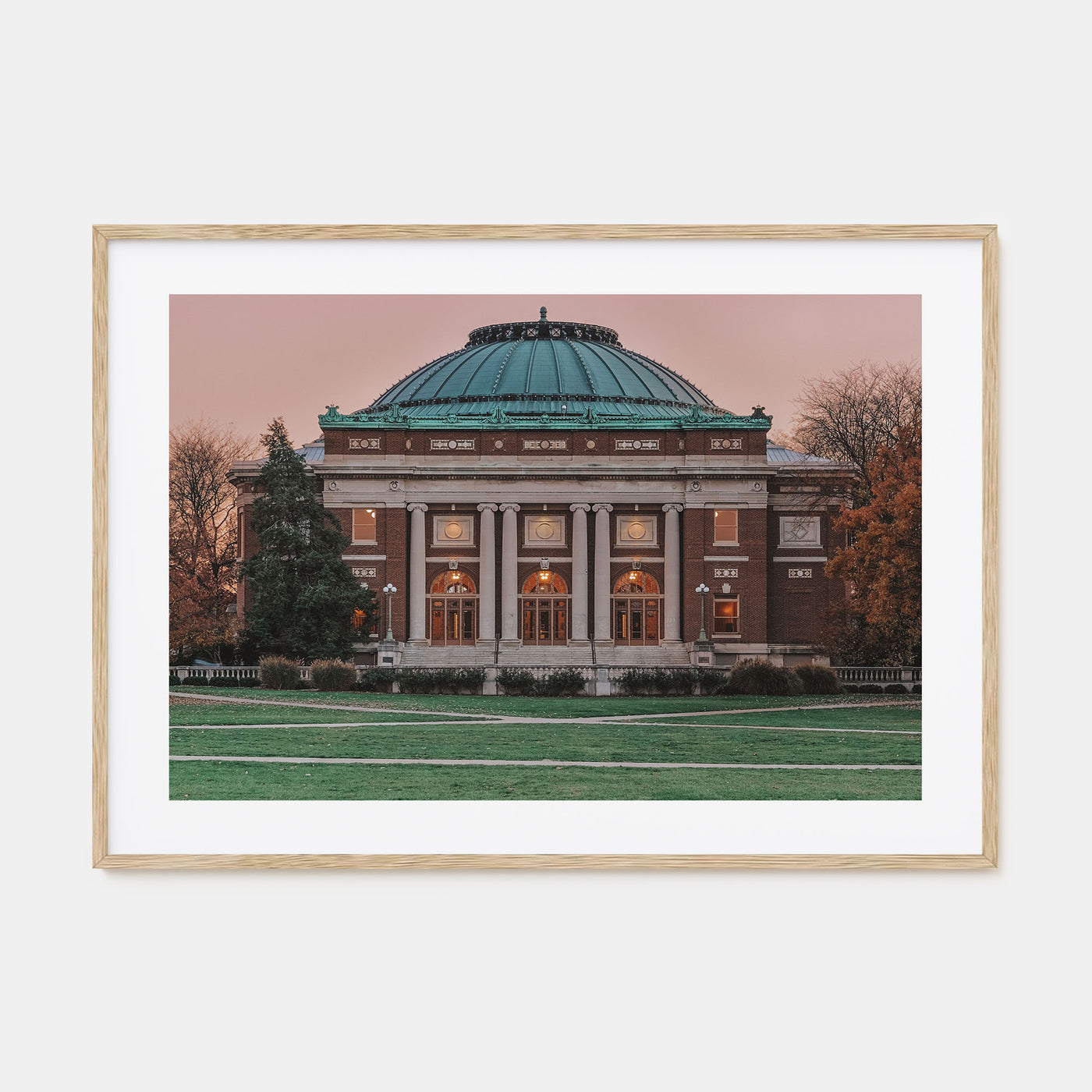 Champaign-Urbana Landscape Color Poster
