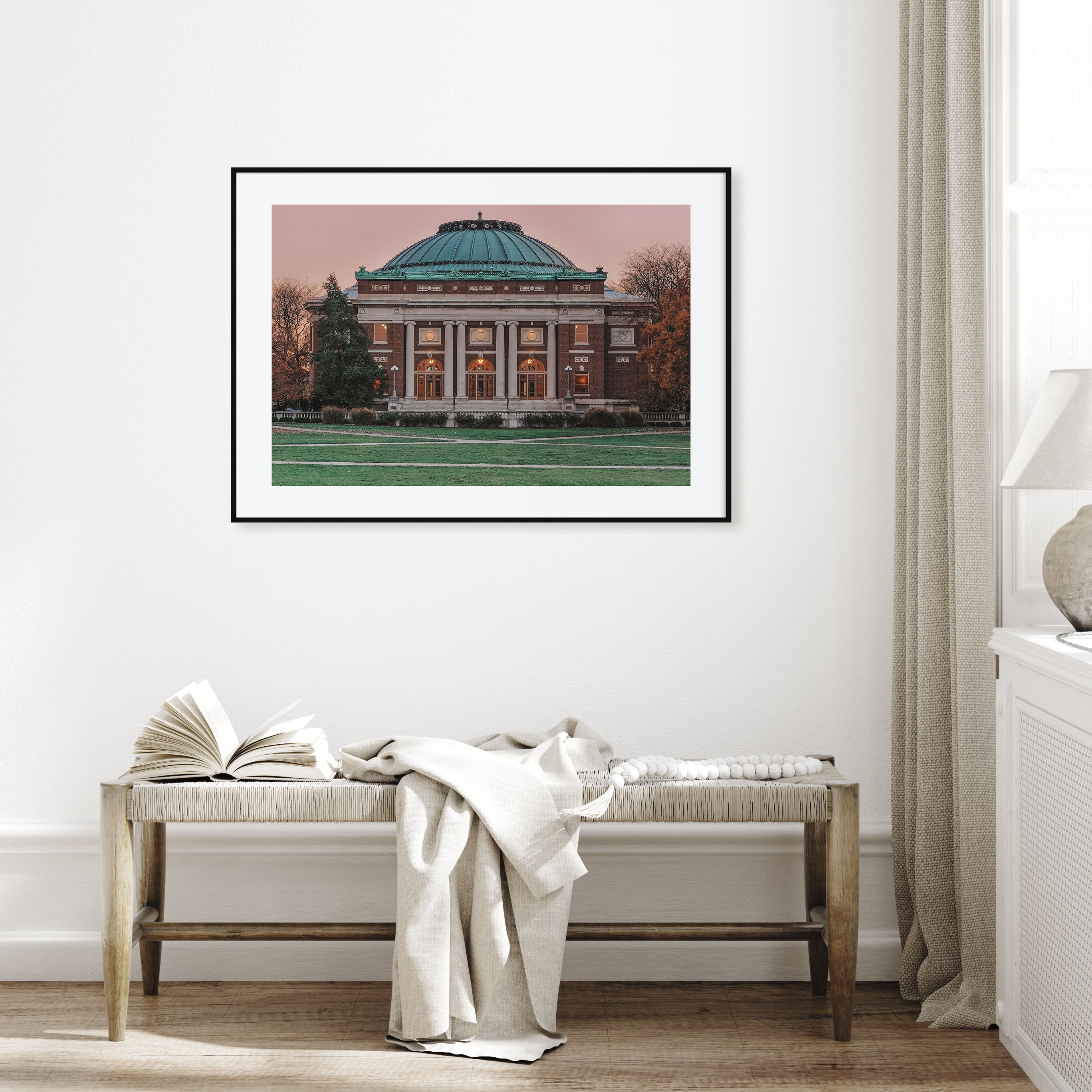 Champaign-Urbana Landscape Color Poster