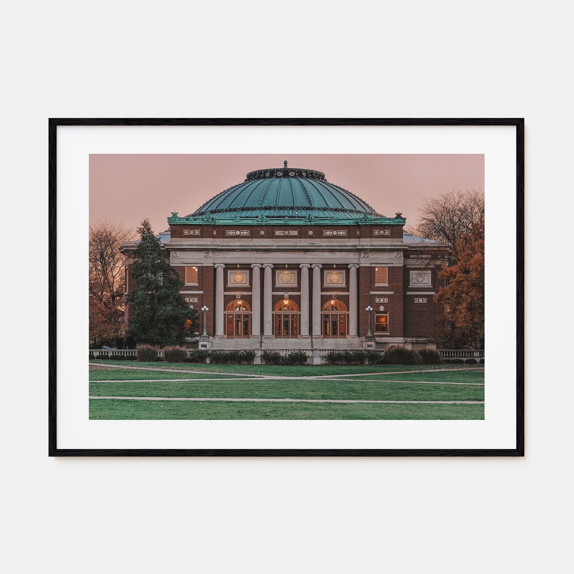 Champaign-Urbana Landscape Color Poster