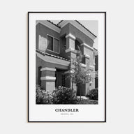 Chandler Portrait B&W Poster