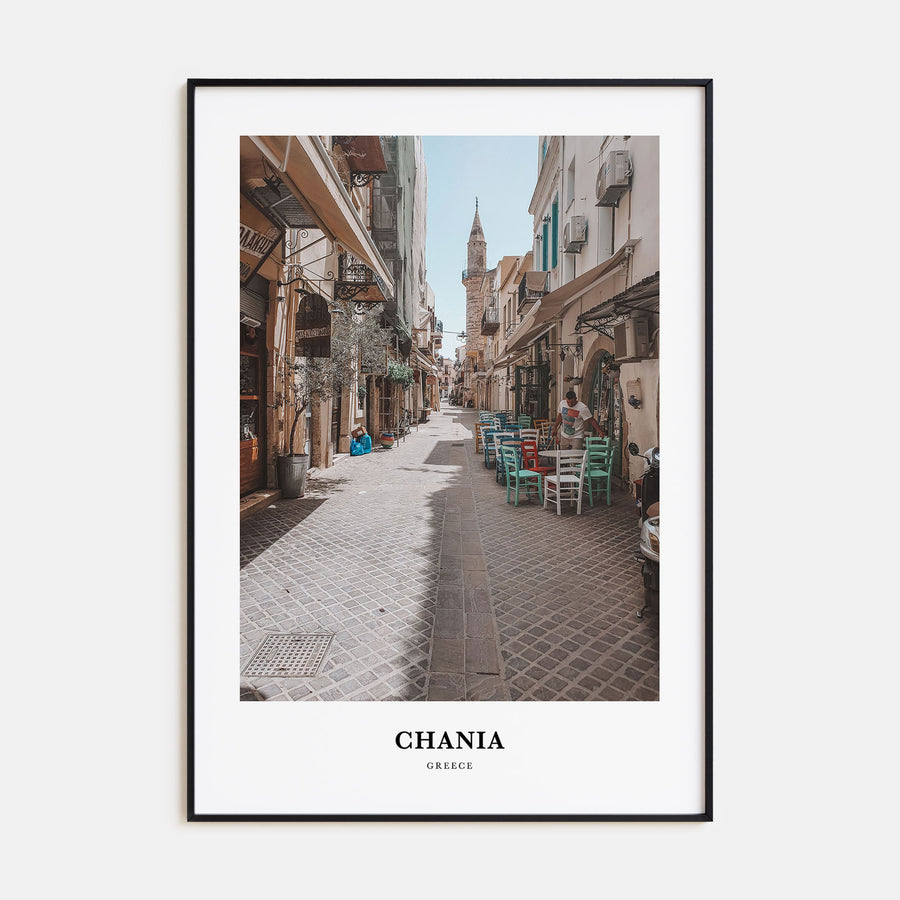 Chania Portrait Color Poster