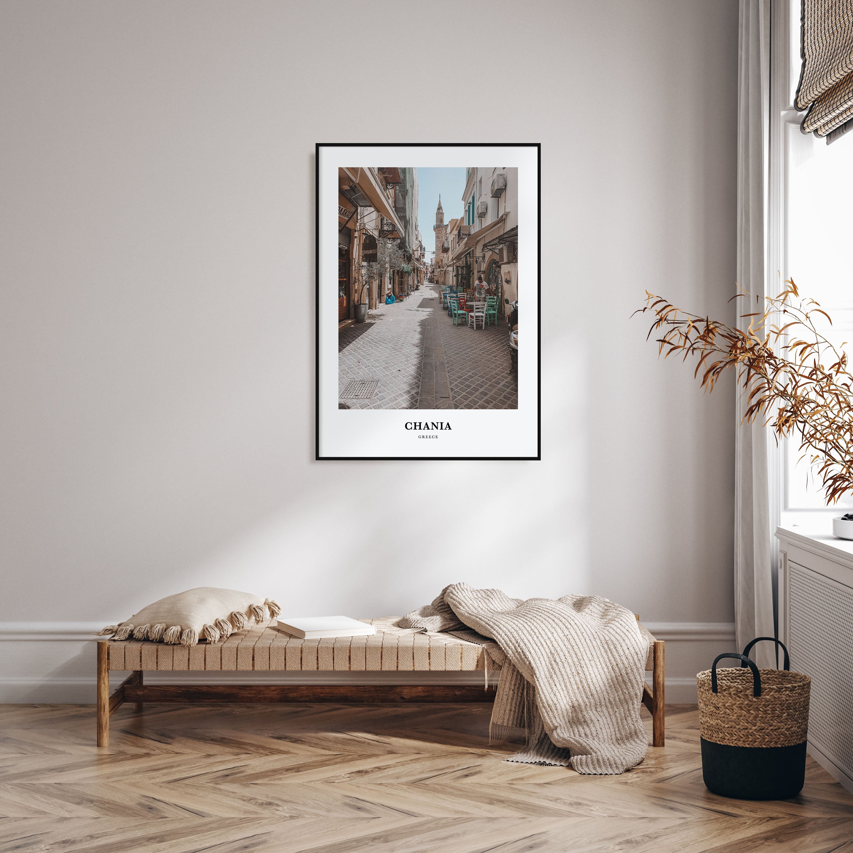 Chania Portrait Color Poster