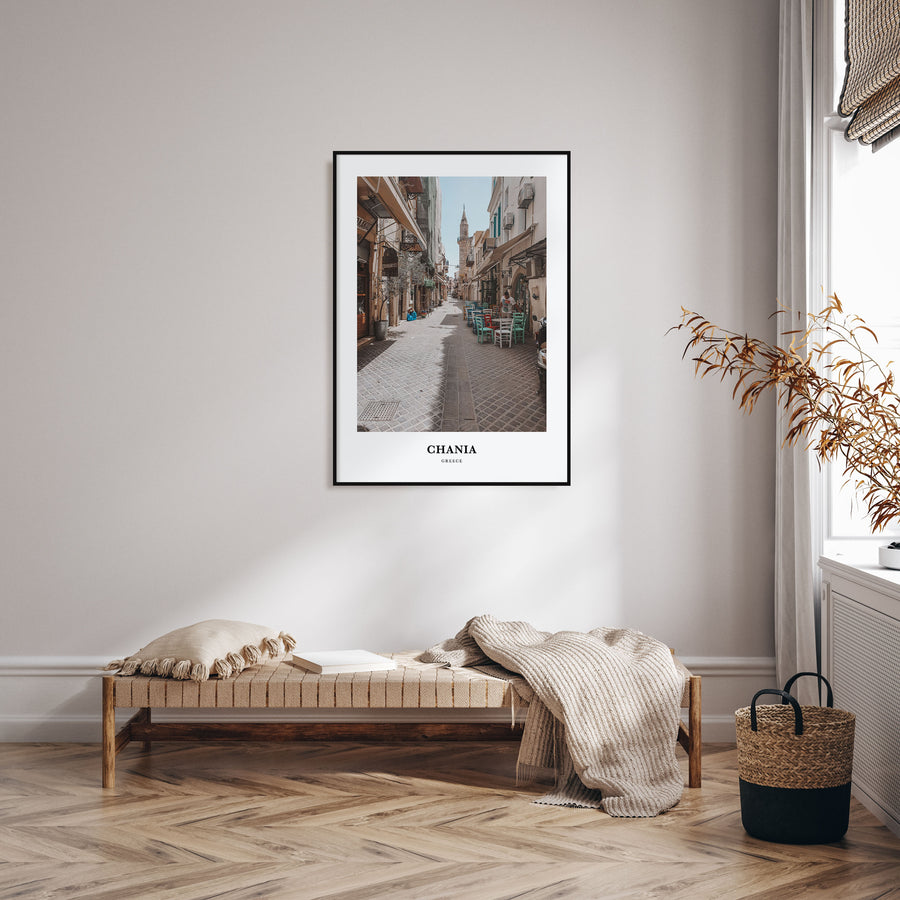 Chania Portrait Color Poster