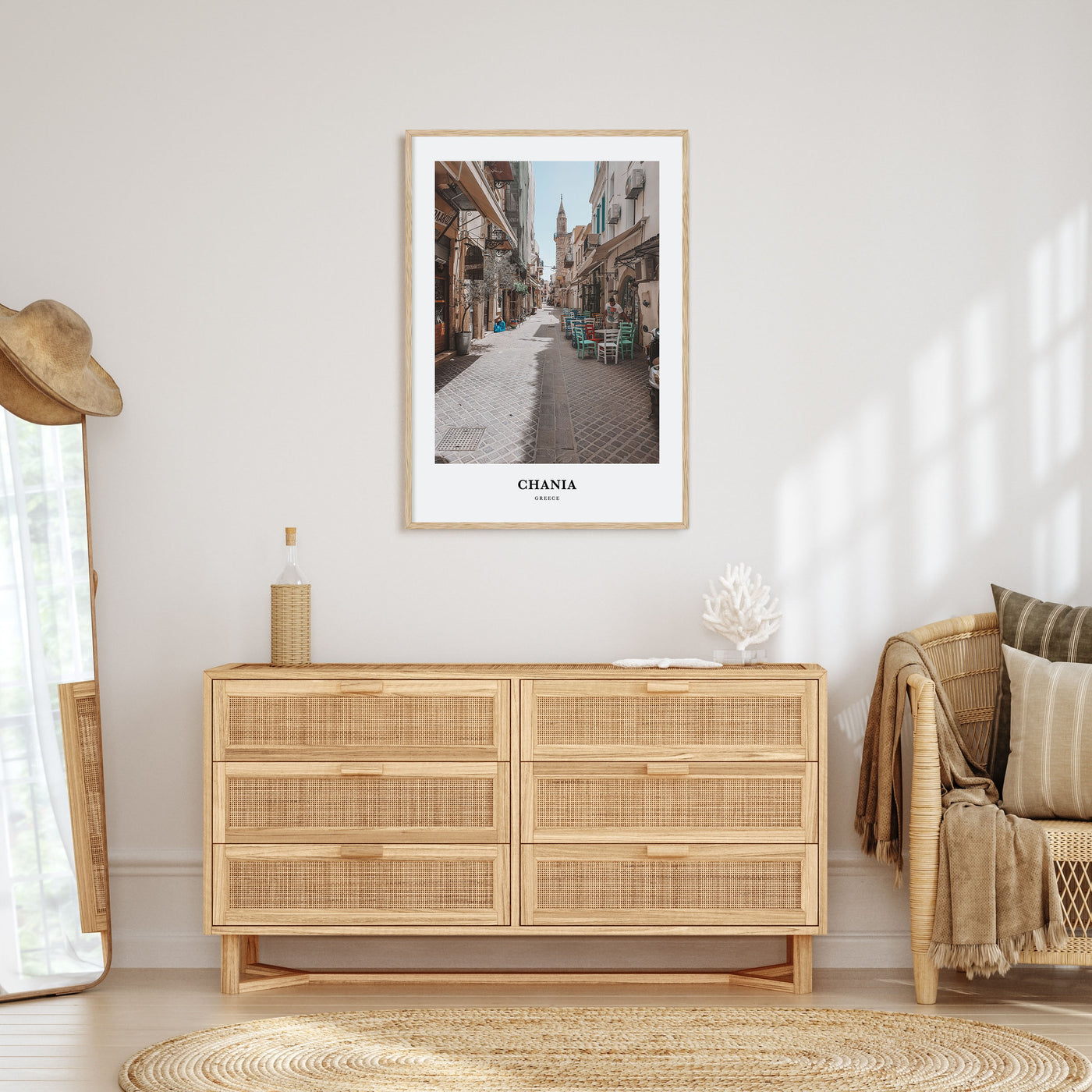 Chania Portrait Color Poster