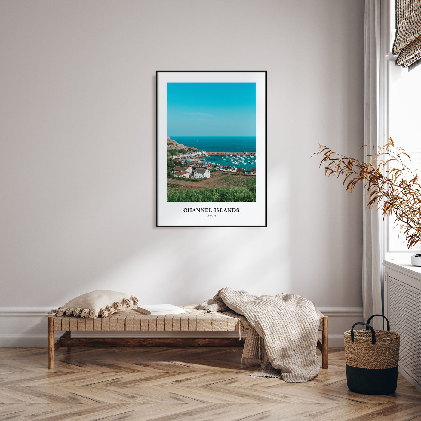 Channel Islands, England Portrait Color Poster