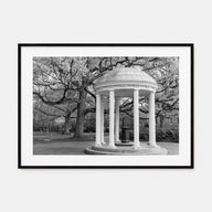 Chapel Hill Landscape B&W Poster