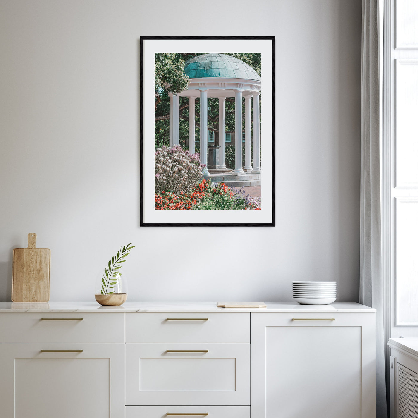 Chapel Hill Photo Color Poster