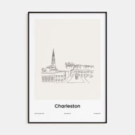 Charleston, South Carolina Drawn Poster