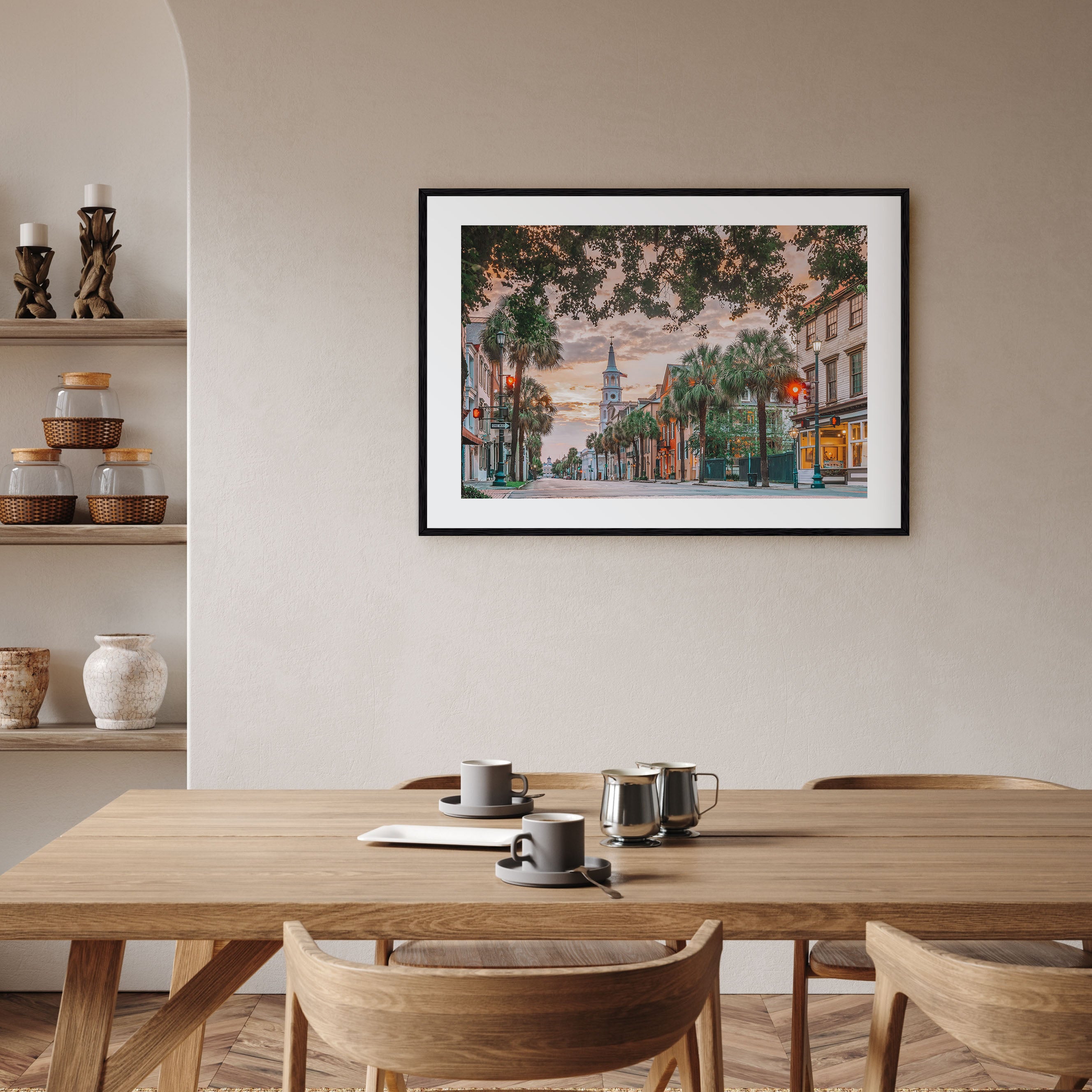 Charleston, South Carolina Landscape Color Poster