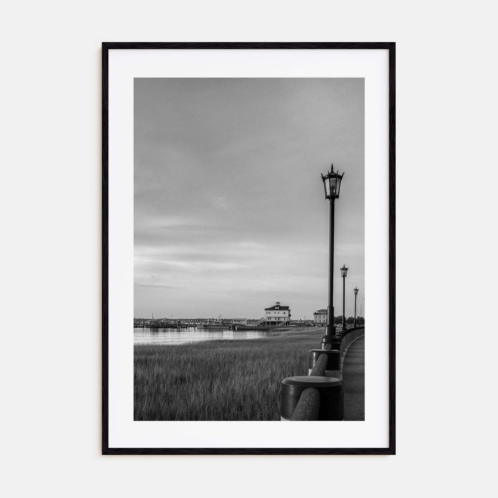 Charleston, South Carolina Photo B&W No 1 Poster