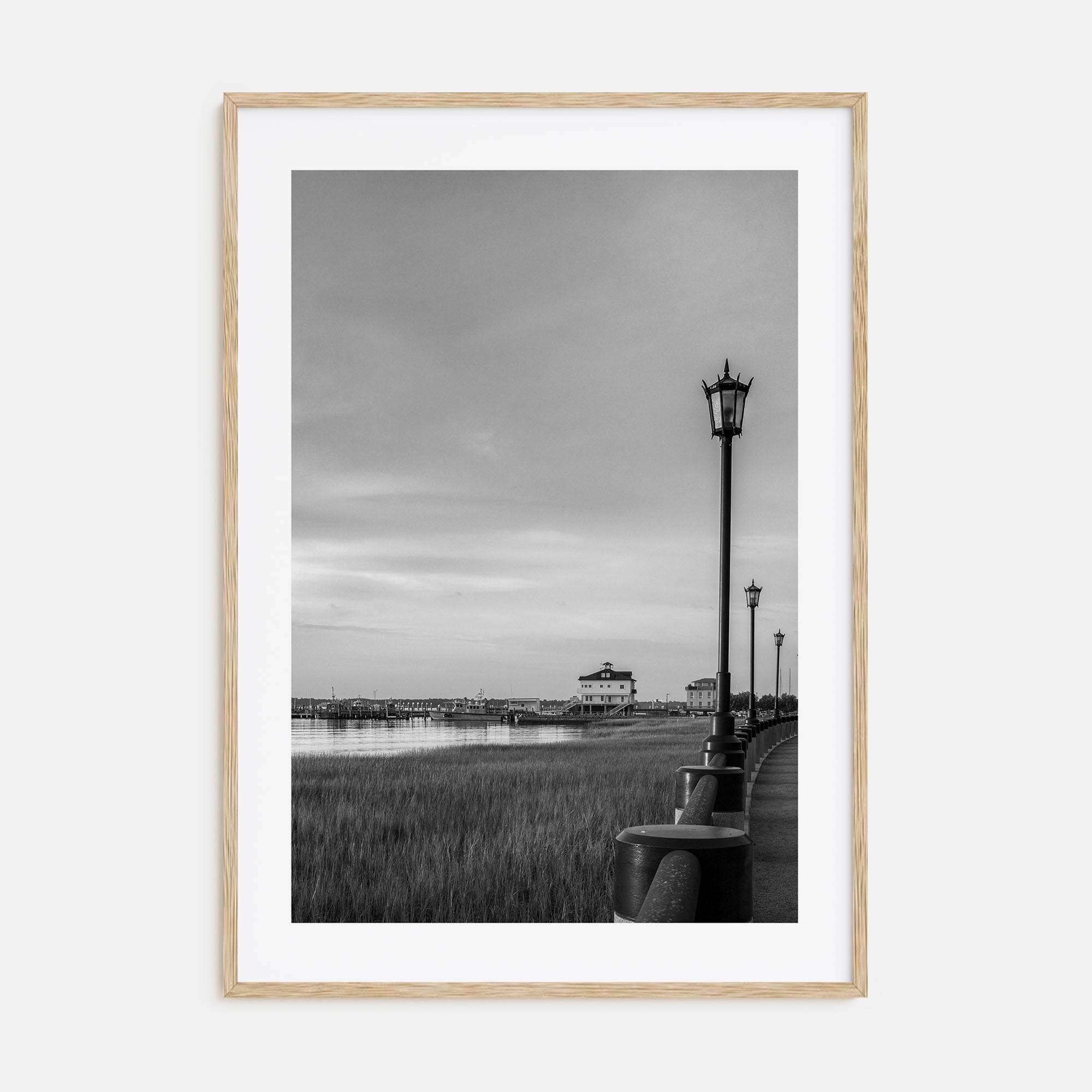 Charleston, South Carolina Photo B&W No 1 Poster