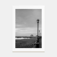 Charleston, South Carolina Photo B&W No 1 Poster