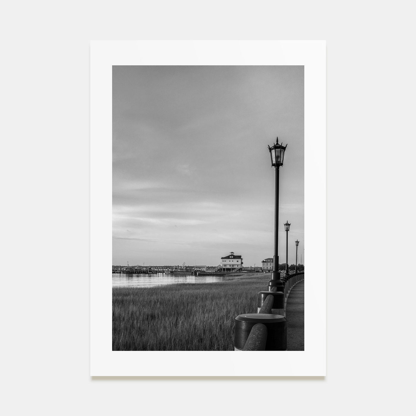 Charleston, South Carolina Photo B&W No 1 Poster