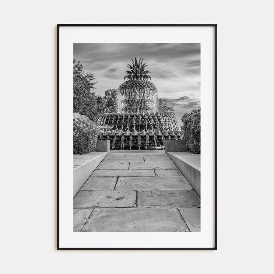 Charleston, South Carolina Photo B&W No 2 Poster