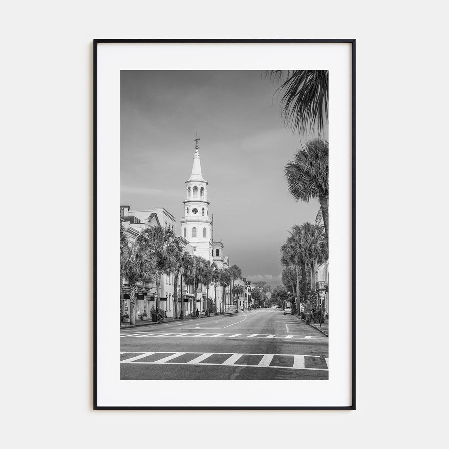 Charleston, South Carolina Photo B&W No 3 Poster