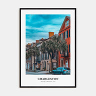Charleston, South Carolina Portrait Color No 1 Poster