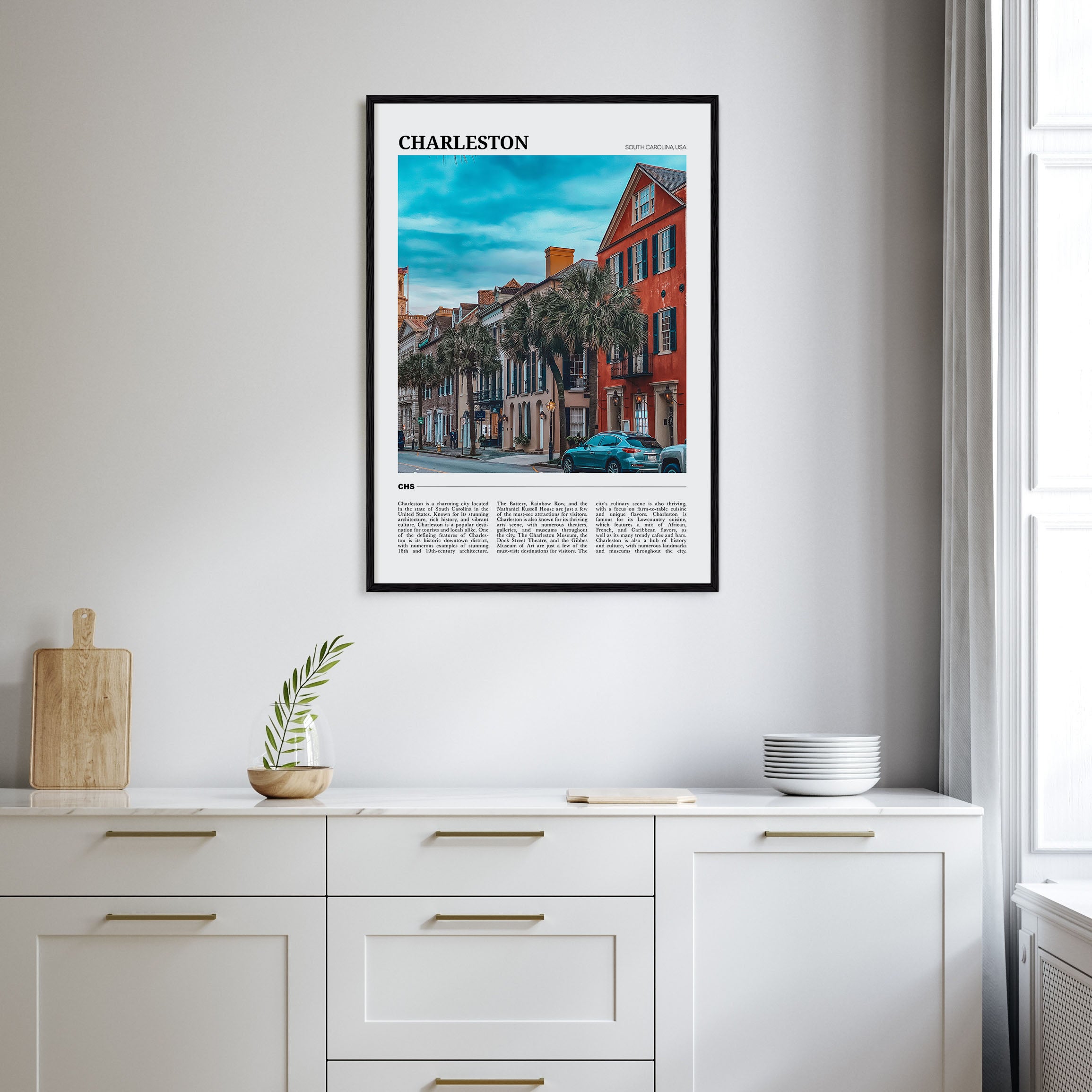 Charleston, South Carolina Travel Color No 1 Poster