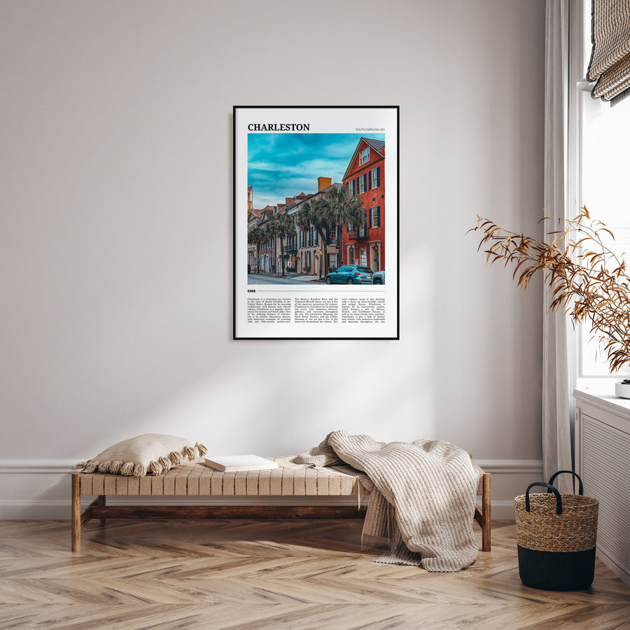 Charleston, South Carolina Travel Color No 1 Poster