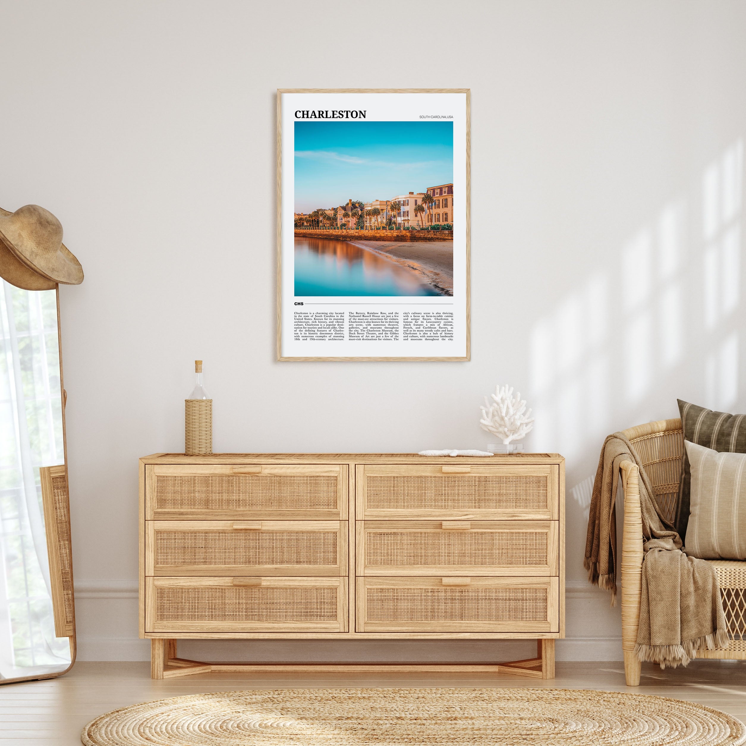Charleston, South Carolina Travel Color No 3 Poster