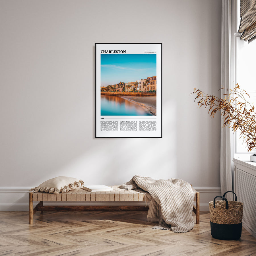 Charleston, South Carolina Travel Color No 3 Poster