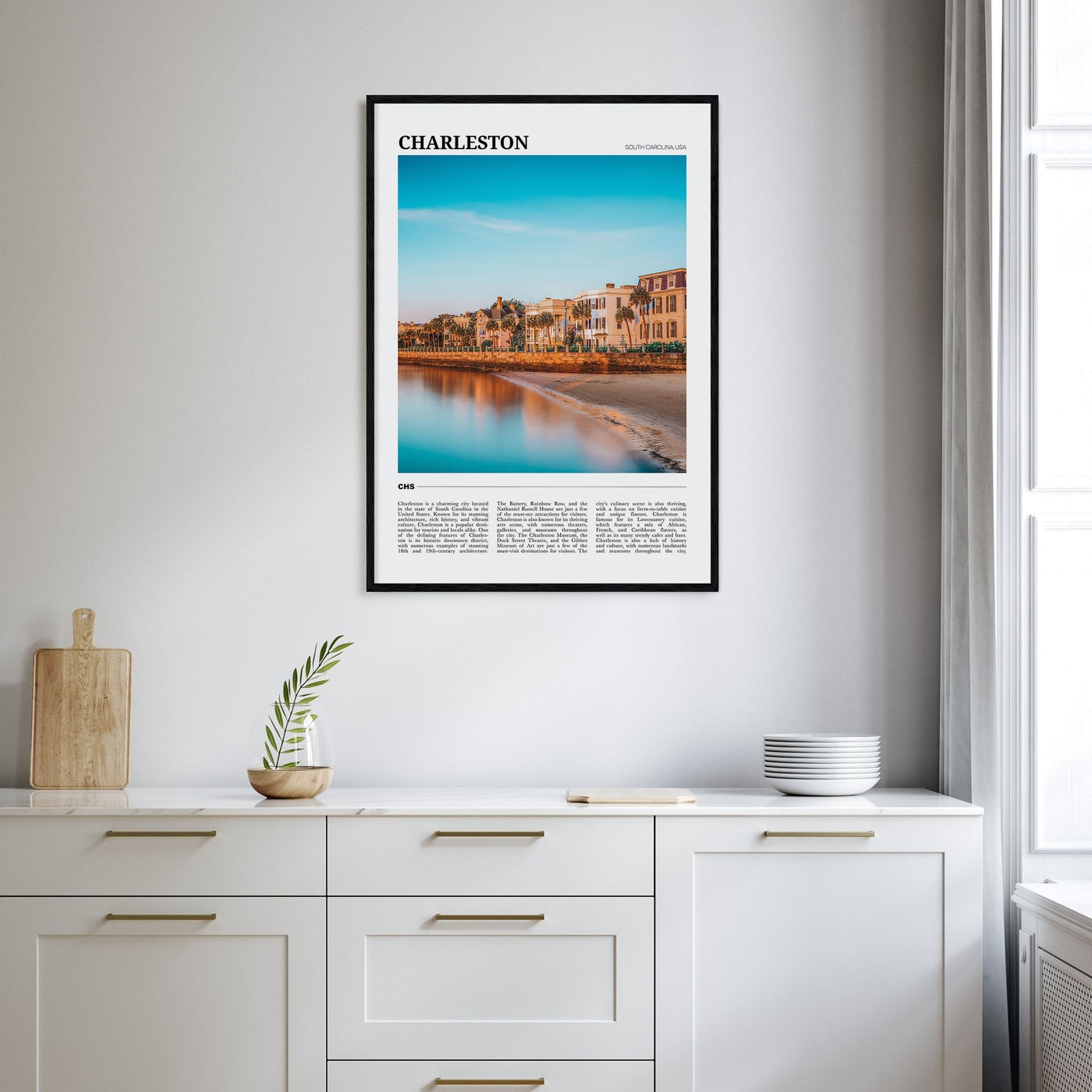 Charleston, South Carolina Travel Color No 3 Poster