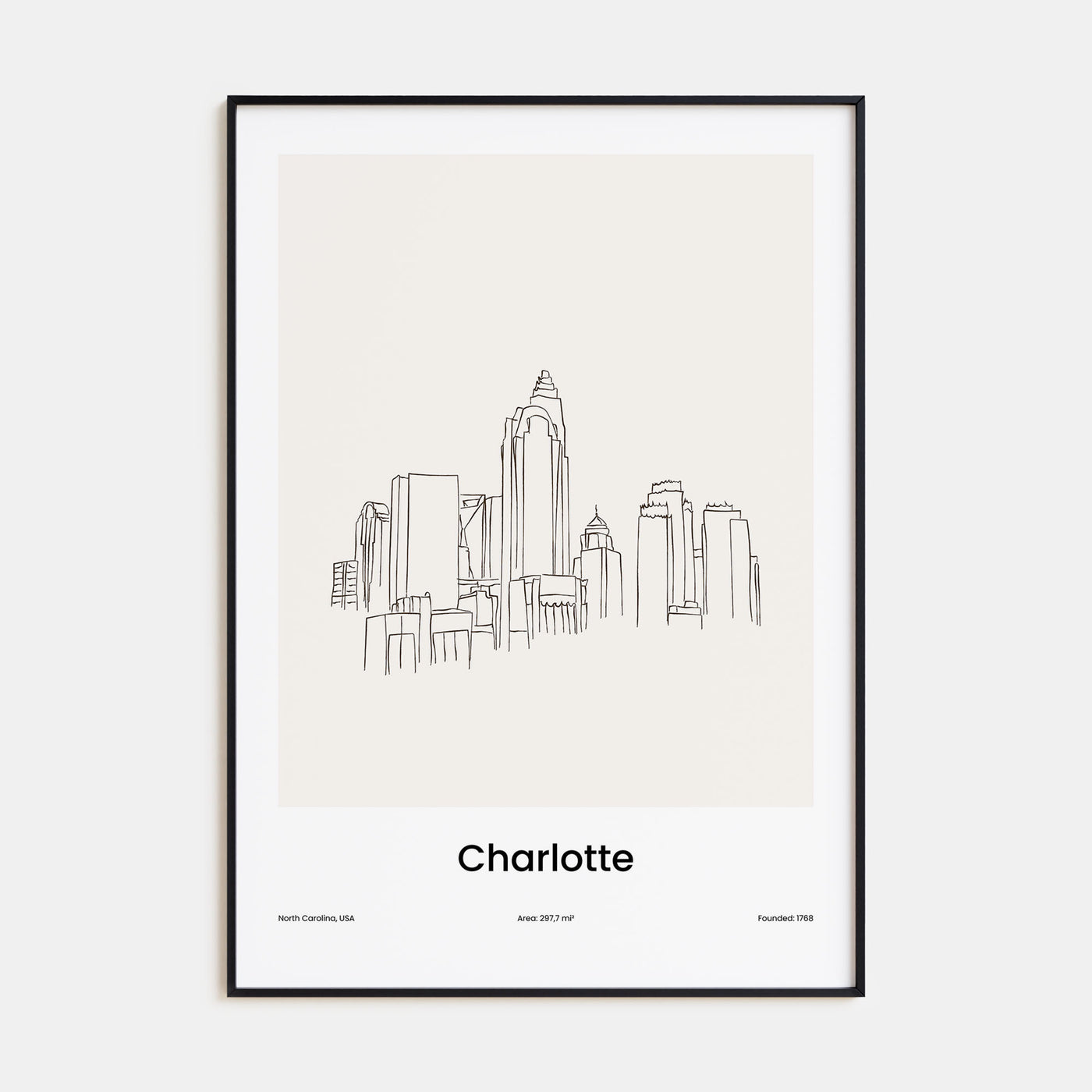 Charlotte Drawn Poster