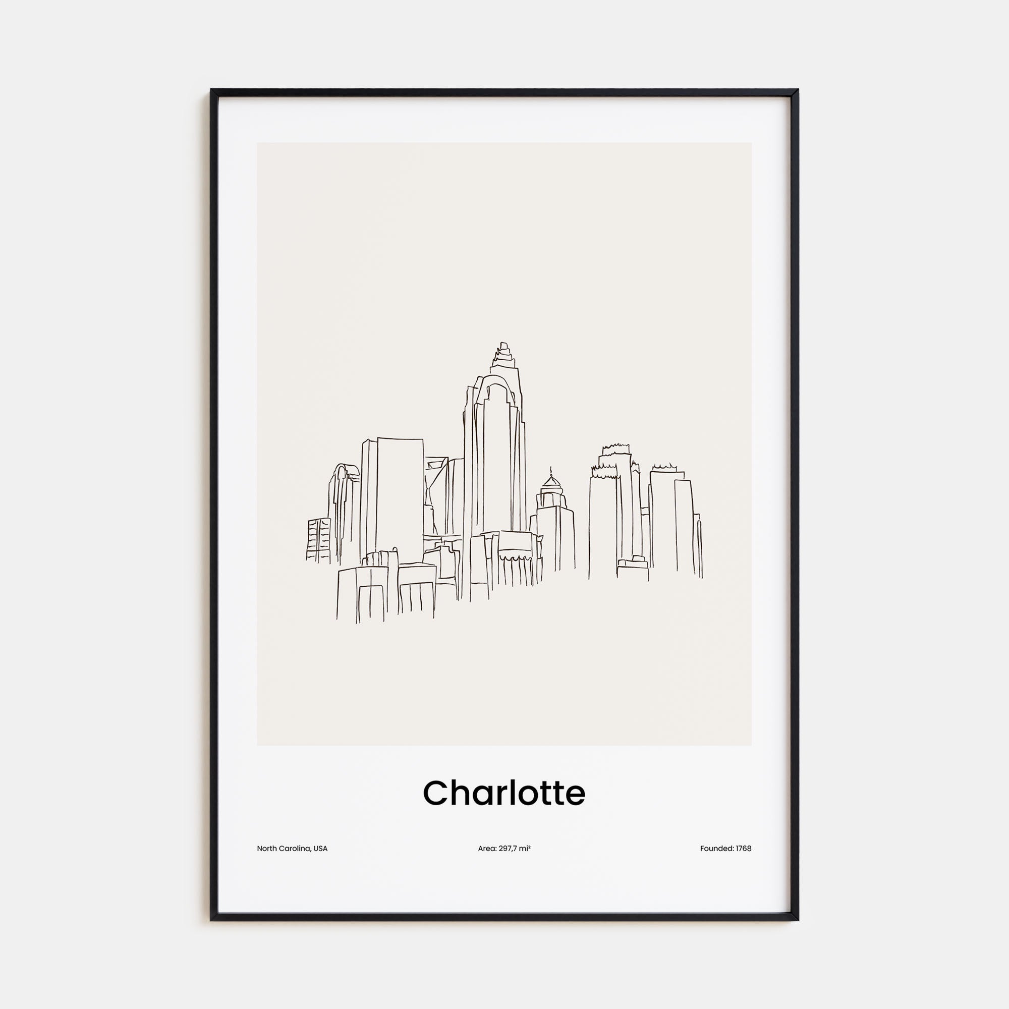 Charlotte Drawn Poster