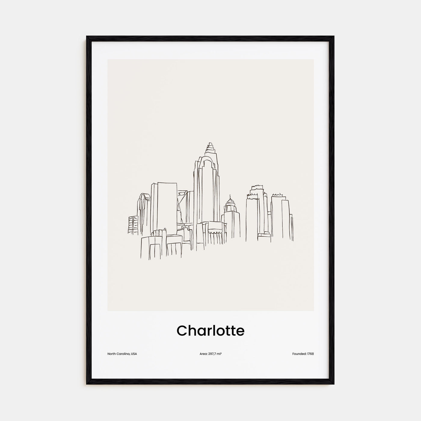 Charlotte Drawn Poster