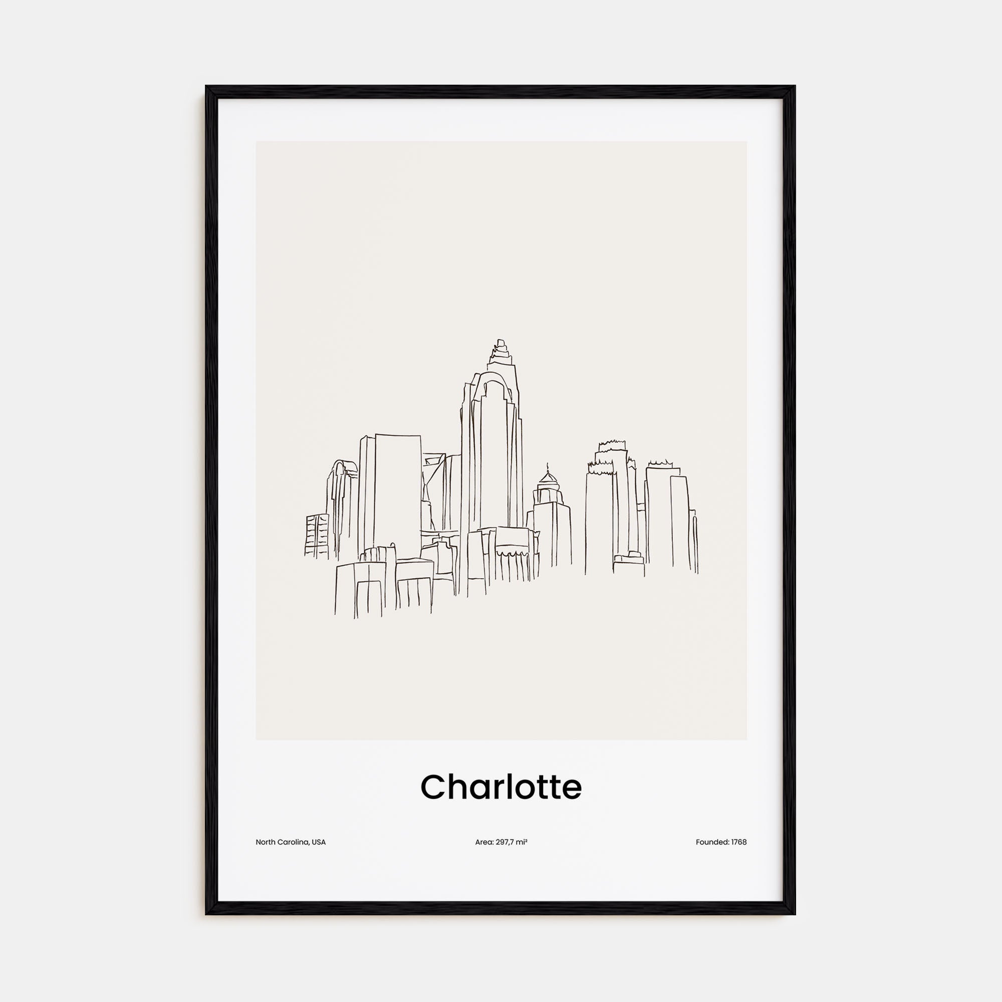 Charlotte Drawn Poster