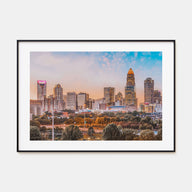 Charlotte Landscape Color Poster