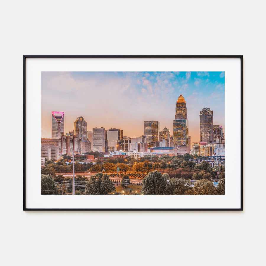 Charlotte Landscape Color Poster