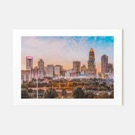 Charlotte Landscape Color Poster